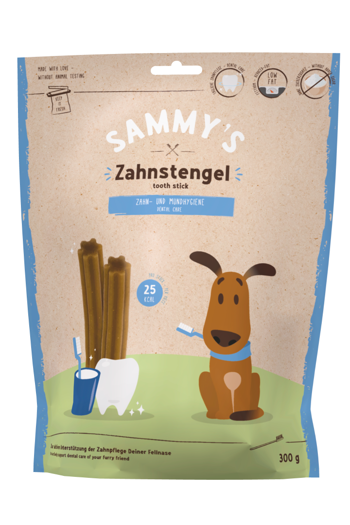 SAMMY'S Hundesnacks Hundeleckerli Sammys Zahnstengel